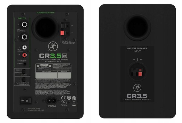 Mackie CR3.5 BT aktív stúdiómonitor Bluetooth-tal
