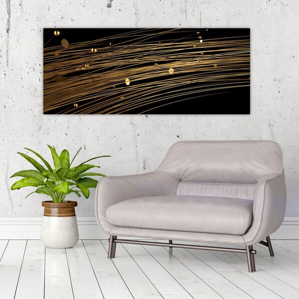 Absztrakt kép (120x50 cm)