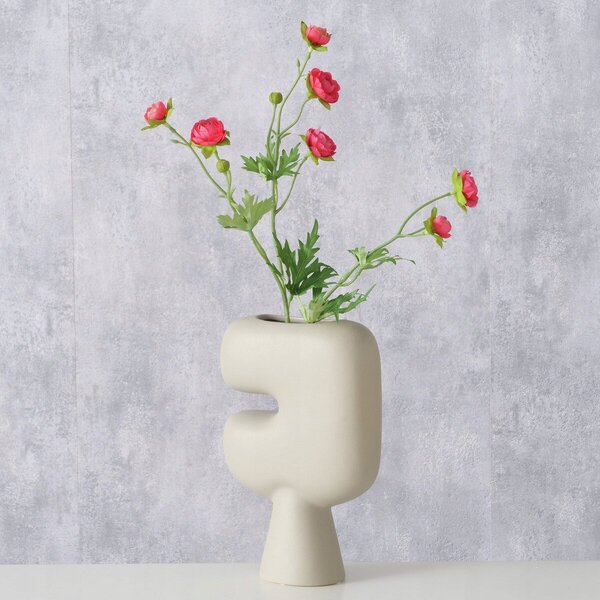 Boltze Matowy wazon gliniany PASU, 23 cm