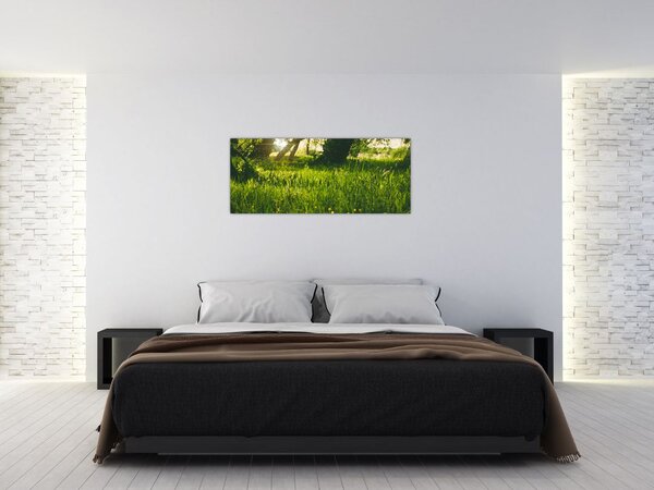 Tájkép - rét (120x50 cm)