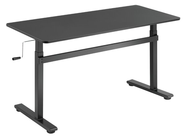 Logilink Kézzel állítható ülő-álló íróasztal, fekete (EO0027)