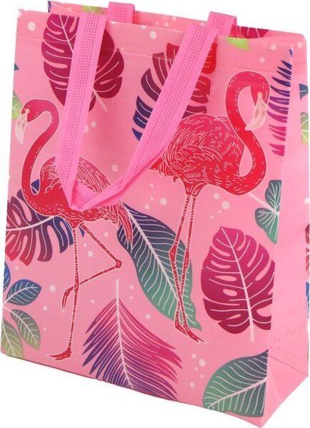 Flamingos Ajándéktáska Rózsaszín 30,5 Cm X 24,5 Cm X 10 Cm 16726
