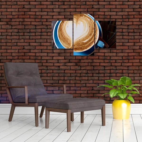 Kép - Latte Art (90x60 cm)