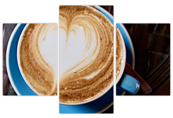 Kép - Latte Art (90x60 cm)