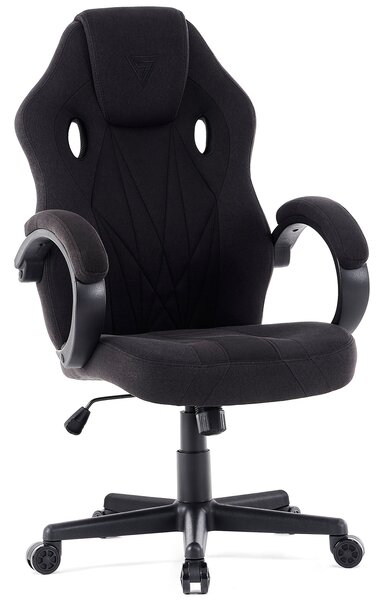 SENSE7 Prism gamer szék - szövet, fekete