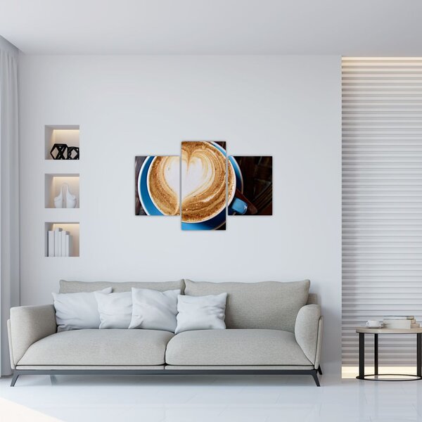 Kép - Latte Art (90x60 cm)