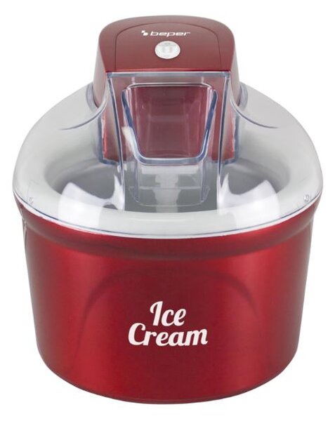 Beper P102GEL002 Fagylaltkészítő 1,8L 12W - Piros
