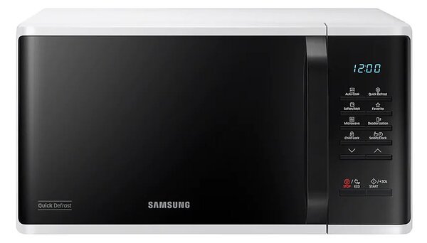 Samsung MS23K3513AW 23L 800W fehér mikrohullámú sütő