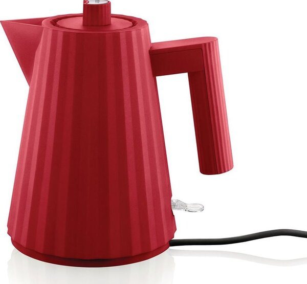 Alessi Plissé Electric Kettle Vízforraló - Red, 1 l