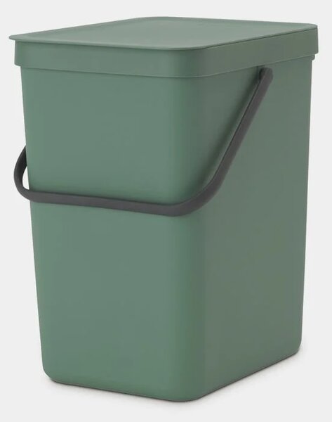Brabantia Sort & Go Waste Bin 25 literes hulladékgyűjtő szemetes - Sötétzöld