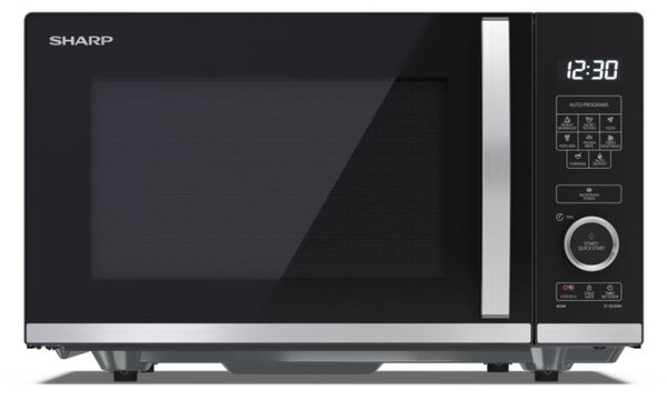 Sharp YC-QS204AEB 20L forgótányér nélküli mikrohullámú sütő 800W
