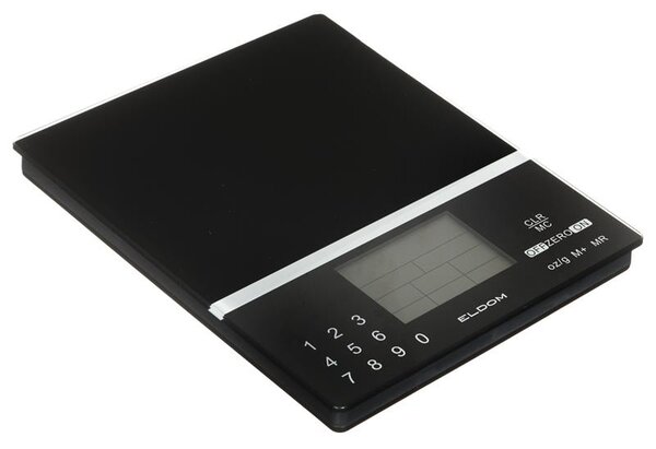 Eldom DWK200 DIETT konyhai mérleg - Fekete