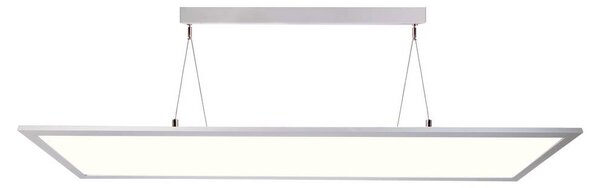 Deko Light LED Panel transparent, eckig, 50 W, 3000/4000 K, Silber Függőlámpa EEK: E (A - G) LED Fixen beépített LED-es 53 W Fehér (342220)