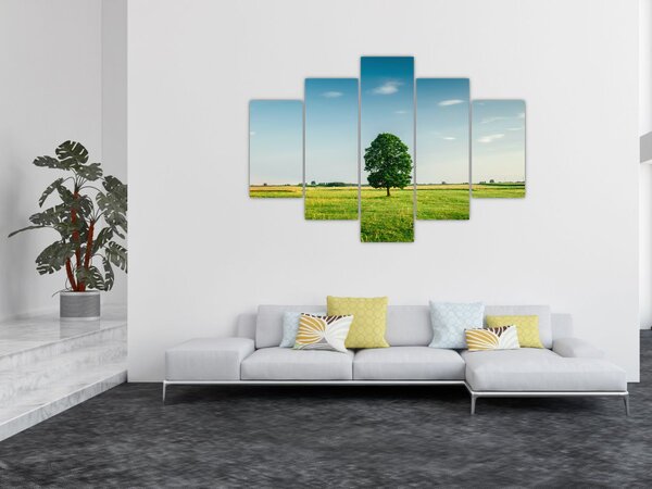 Fa képe a réten (150x105 cm)