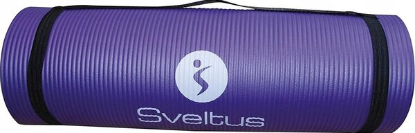 SVELTUS Fitnesz szőnyeg Training 180x60x1 cm lila