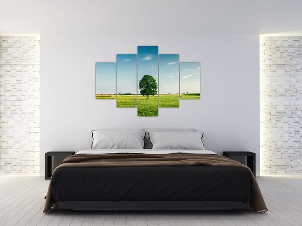 Fa képe a réten (150x105 cm)