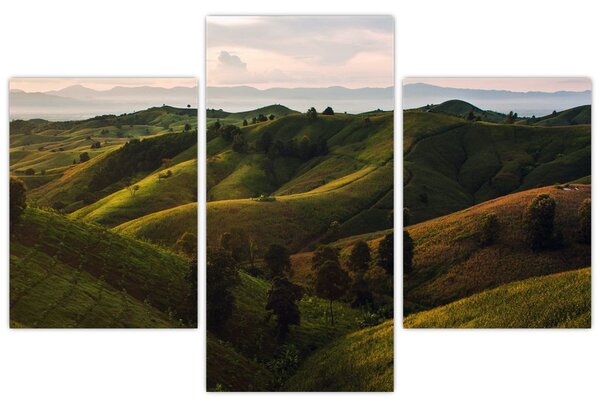 Kép - Kilátás a thai hegyekre (90x60 cm)