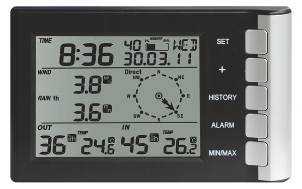 Levenhuk Wezzer Pro LP240 LCD Időjárás állomás
