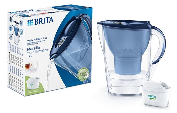 Brita Marella vízszűrő kancsó 2.4 liter kék (1052799)