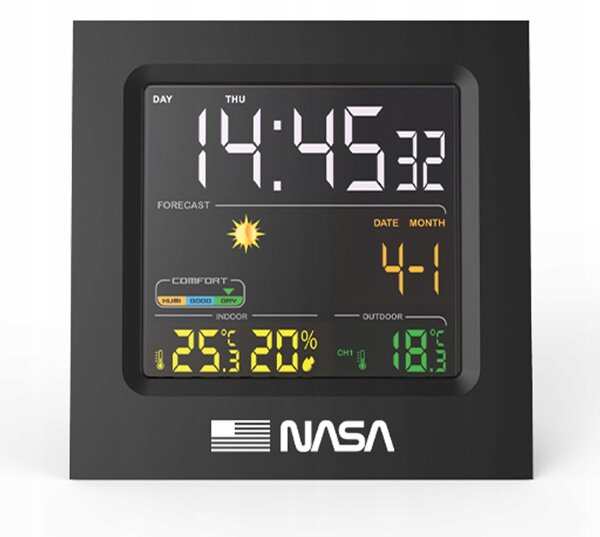 NASA WS300 LCD Időjárás állomás