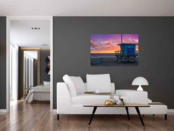 Kép a Santa Monicai strandtól (90x60 cm)