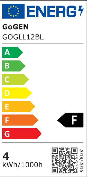 Gogen LED asztali lámpa 5W fekete (LL12BL)