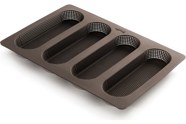 LÉKUÉ LK882623 Mini Baguette Mould mini bagett sütőforma 4db