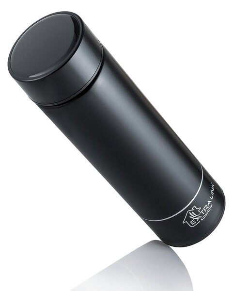 Extralink Smart Travel Mug LED 500ml Termosz - Fekete