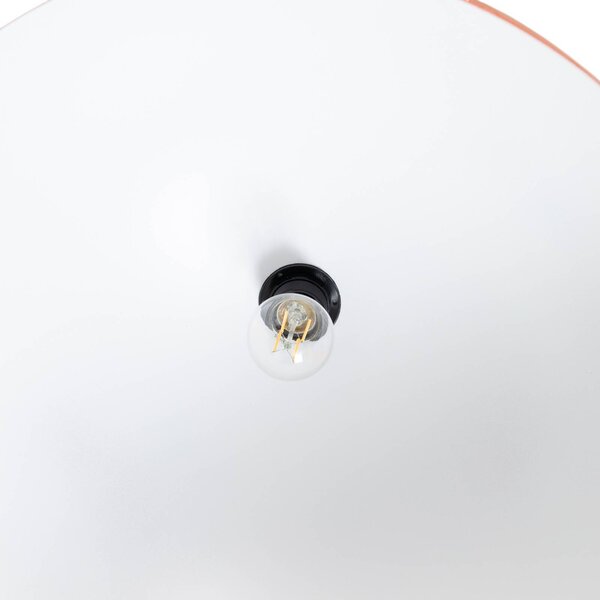 Opviq Kure lógó világítás, narancssárga, fém, Ø 60 cm, E27, dimmelhető, Sárga / narancssárga, Konyha, fém, Modern