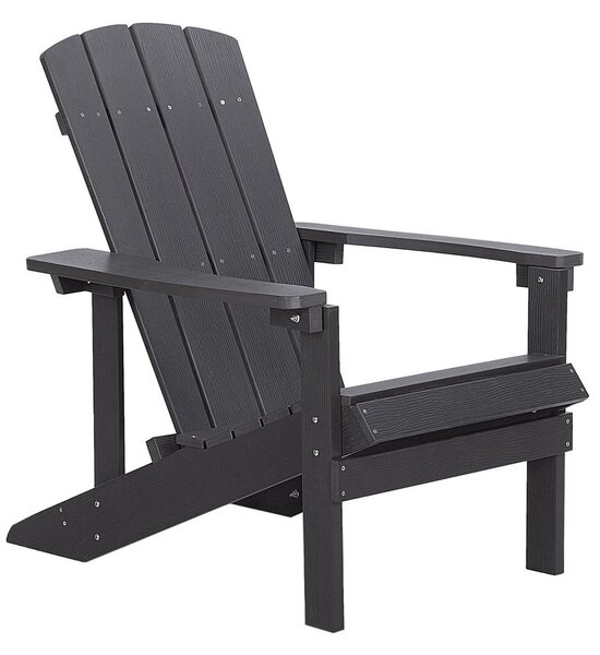 Kerti szék ADIRONDACK Sötétszürke