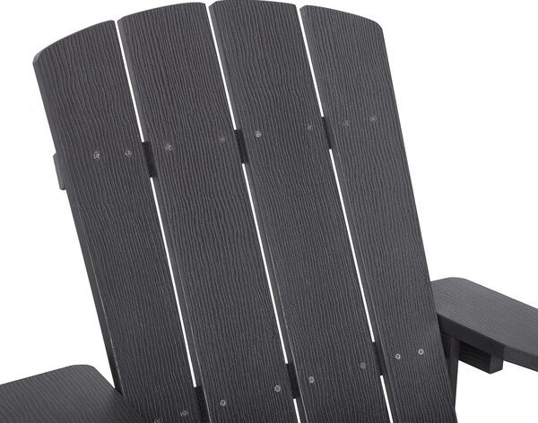 Kerti szék ADIRONDACK Sötétszürke