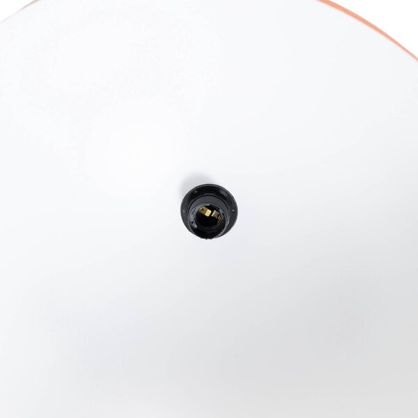 Opviq Kure lógó világítás, narancssárga, fém, Ø 60 cm, E27, dimmelhető, Sárga / narancssárga, Konyha, fém, Modern