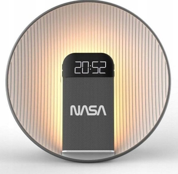 NASA SPC600 Bluetooth Speaker/ Alarm Clock/ Wireless Charger