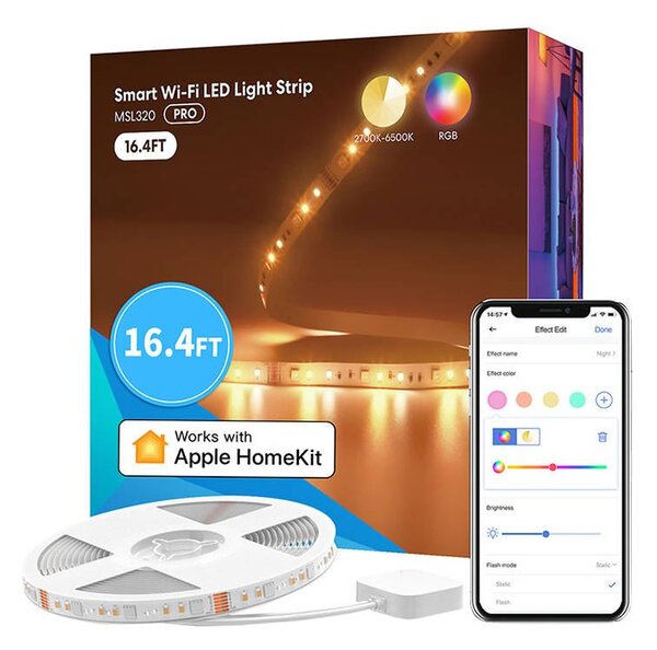 Meross MSL320 Intelligens Wi-FI LED szalag 5m (6973696561312)