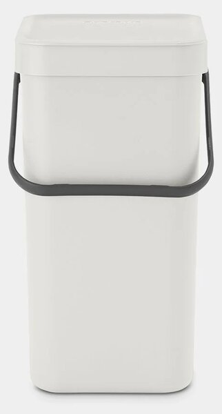 Brabantia Sort & Go 12 literes hulladékgyűjtő szemetes - Világosszürke