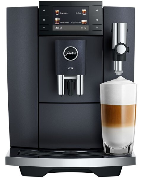 Jura E8 Cosmic Black automata espresso kávéfőző
