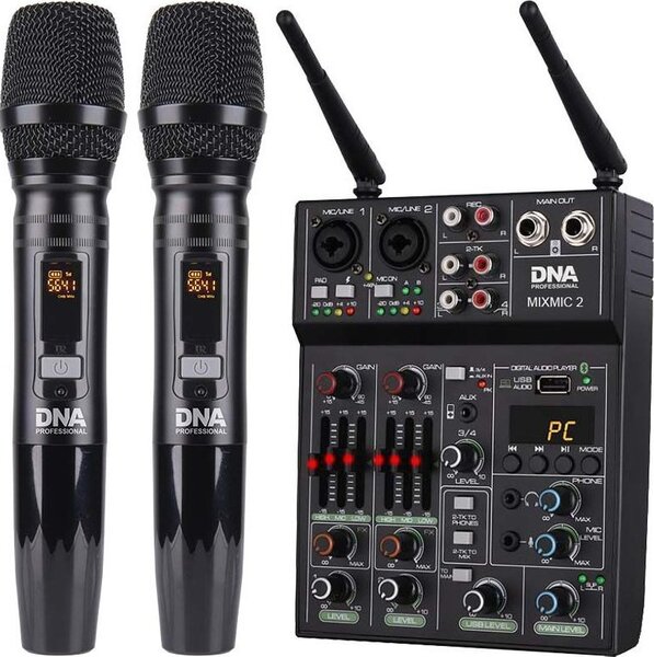 Dna Mixmic 2 Bluetooth Usb Audio Mixer + Microphone