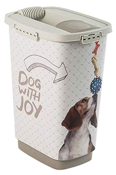 Rotho Cody Dog 25000ml Táp tároló láda - Bézs