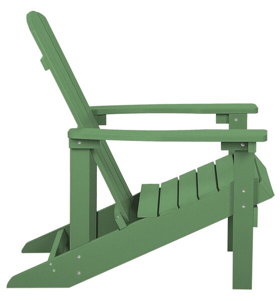 Kerti szék ADIRONDACK Zöld