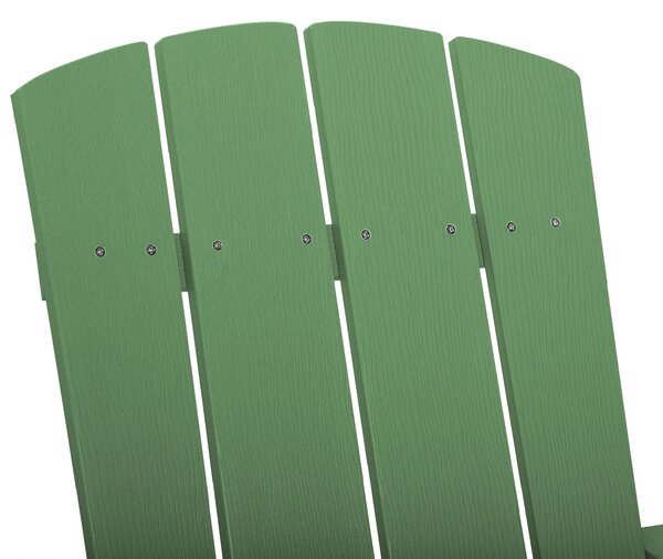Kerti szék ADIRONDACK Zöld