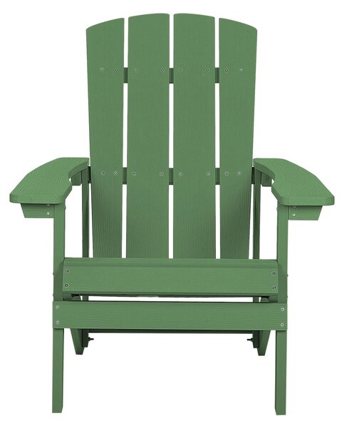 Kerti szék ADIRONDACK Zöld