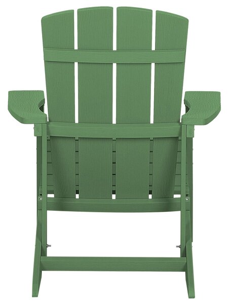 Kerti szék ADIRONDACK Zöld