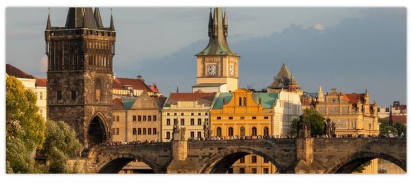 Kép - Károly híd (120x50 cm)