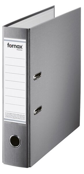 Fornax Master Iratrendező A4, 8cm, szürke (SA-403308)