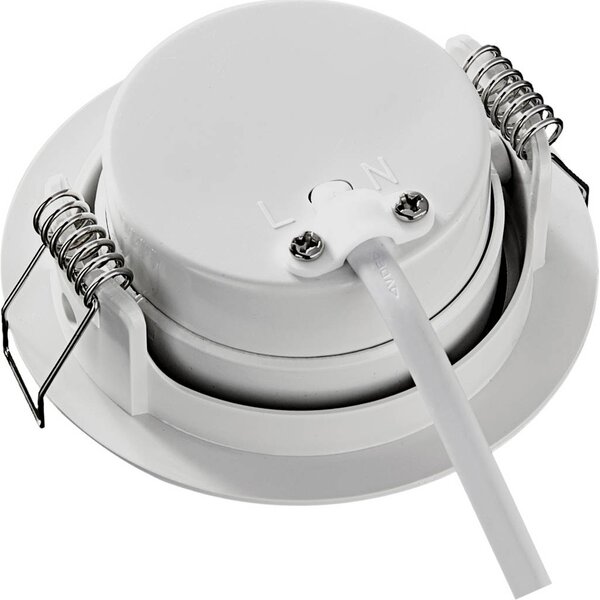 Heitronic DL7202 LED-es beépíthető lámpa LED Fixen beépített LED-es 5 W Fehér (500665)