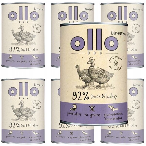 Ollo Umami Kaczka i Indyk 850 g