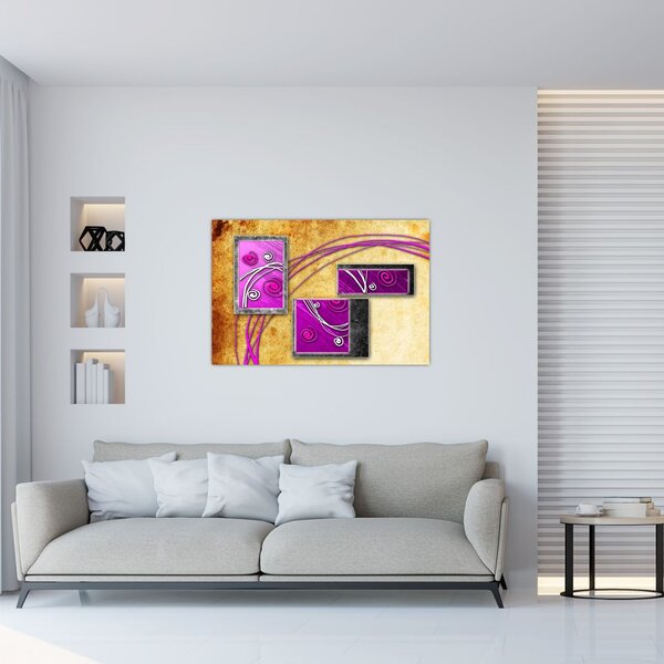 Az absztrakció képe (90x60 cm)