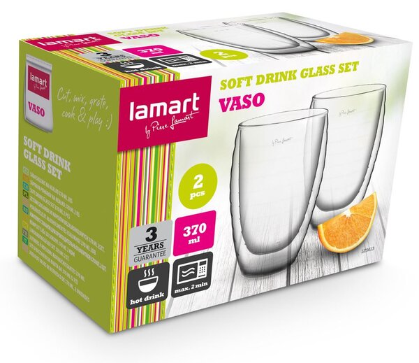 Lamart LT9013 Vaso Pohár készlet 370ml