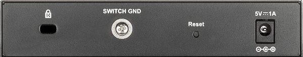 D-Link DGS-1100-08V2 hálózati kapcsoló Vezérelt L2 Gigabit Ethernet (10/100/1000) Fekete