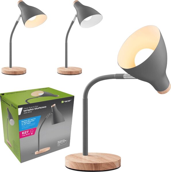 Tracer lampka biurkowa Scandi Grey